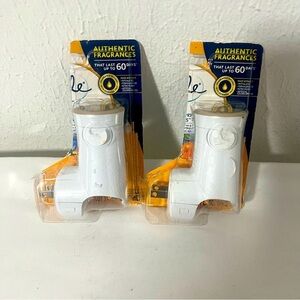 Glade Plugins Scented Oil Warmer ONLY 2 Packs Last Up To 60 Days New